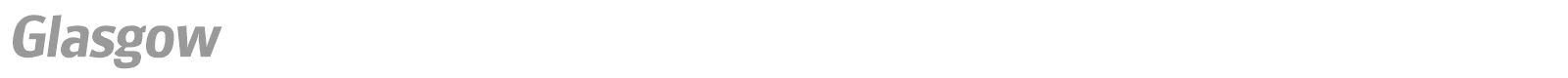 Glasgow font preview